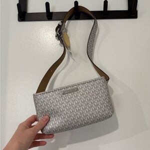 Michael Kors Silver Belt Bag